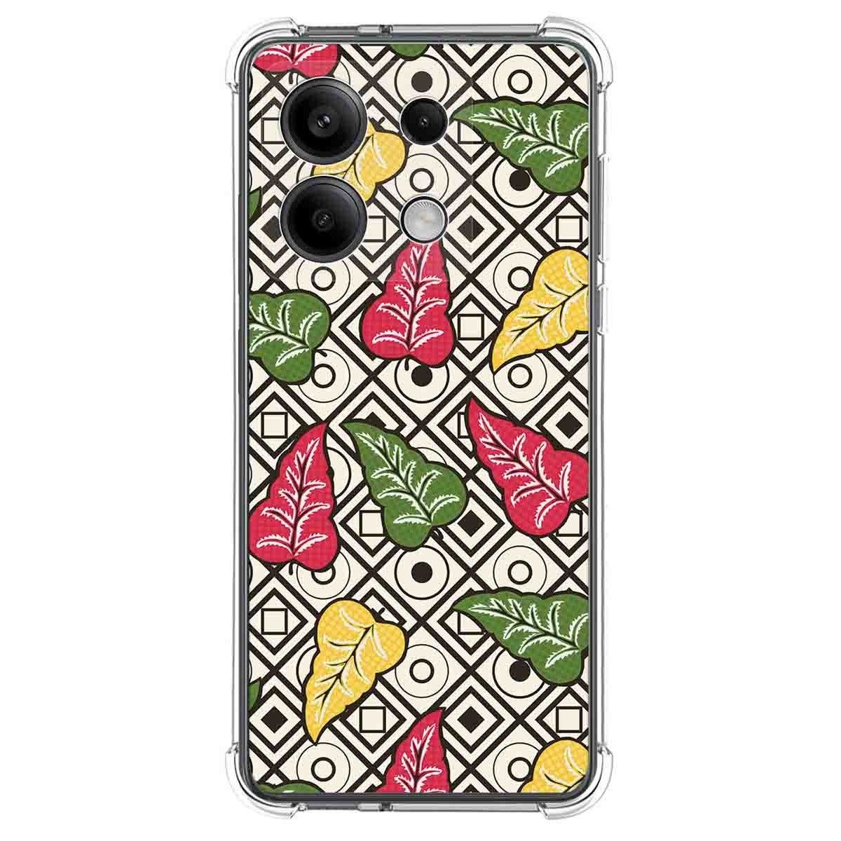 Funda Silicona Antigolpes para Xiaomi Redmi Note 13 5G diseño Flores 11 Dibujos