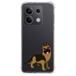 Funda Silicona Antigolpes para Xiaomi Redmi Note 13 5G diseño Perros 03 Dibujos
