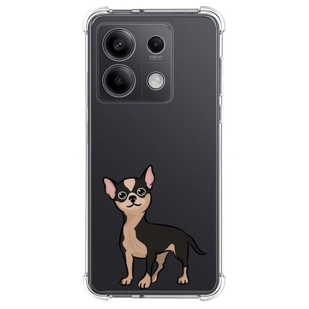 Funda Silicona Antigolpes para Xiaomi Redmi Note 13 5G diseño Perros 05 Dibujos