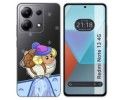 Funda Silicona Transparente para Xiaomi Redmi Note 13 4G diseño Cabra Dibujos