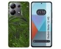Funda Silicona Transparente para Xiaomi Redmi Note 13 4G diseño Jungla Dibujos