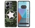 Funda Silicona para Xiaomi Redmi Note 13 4G diseño Camuflaje 01 Dibujos