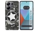 Funda Silicona para Xiaomi Redmi Note 13 4G diseño Camuflaje 02 Dibujos