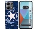 Funda Silicona para Xiaomi Redmi Note 13 4G diseño Camuflaje 03 Dibujos