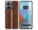 Funda Silicona para Xiaomi Redmi Note 13 4G diseño Cuero 01 Dibujos