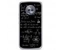 Funda Gel Tpu para Motorola Moto X4 Diseño Formulas Dibujos