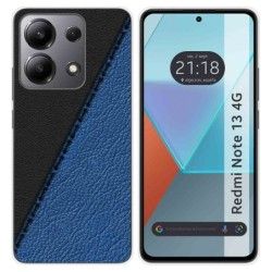 Funda Silicona para Xiaomi Redmi Note 13 4G diseño Cuero 02 Dibujos