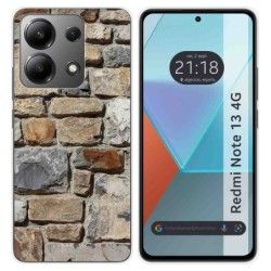 Funda Silicona para Xiaomi Redmi Note 13 4G diseño Ladrillo 03 Dibujos