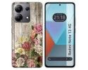 Funda Silicona para Xiaomi Redmi Note 13 4G diseño Madera 08 Dibujos