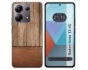 Funda Silicona para Xiaomi Redmi Note 13 4G diseño Madera 09 Dibujos