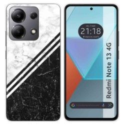 Funda Silicona para Xiaomi Redmi Note 13 4G diseño Mármol 01 Dibujos