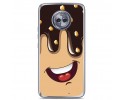 Funda Gel Tpu para Motorola Moto X4 Diseño Helado Chocolate Dibujos