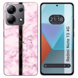 Funda Silicona para Xiaomi Redmi Note 13 4G diseño Mármol 04 Dibujos