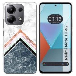 Funda Silicona para Xiaomi Redmi Note 13 4G diseño Mármol 05 Dibujos