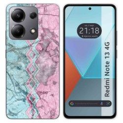 Funda Silicona para Xiaomi Redmi Note 13 4G diseño Mármol 08 Dibujos