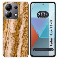 Funda Silicona para Xiaomi Redmi Note 13 4G diseño Mármol 10 Dibujos