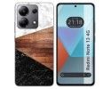 Funda Silicona para Xiaomi Redmi Note 13 4G diseño Mármol 11 Dibujos