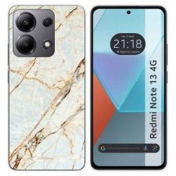 Funda Silicona para Xiaomi Redmi Note 13 4G diseño Mármol 13 Dibujos