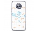 Funda Gel Tpu para Motorola Moto X4 Diseño Informatico Dibujos