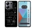 Funda Silicona para Xiaomi Redmi Note 13 4G diseño Formulas Dibujos