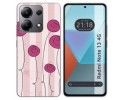 Funda Silicona para Xiaomi Redmi Note 13 4G diseño Flores Vintage Dibujos
