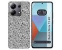 Funda Silicona para Xiaomi Redmi Note 13 4G diseño Letras Dibujos