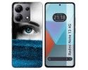 Funda Silicona para Xiaomi Redmi Note 13 4G diseño Ojo Dibujos