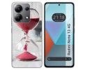 Funda Silicona para Xiaomi Redmi Note 13 4G diseño Reloj Dibujos