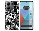 Funda Silicona para Xiaomi Redmi Note 13 4G diseño Snow Camuflaje Dibujos
