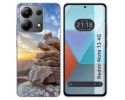 Funda Silicona para Xiaomi Redmi Note 13 4G diseño Sunset Dibujos