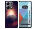 Funda Silicona para Xiaomi Redmi Note 13 4G diseño Tierra Dibujos