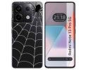 Funda Silicona Transparente para Xiaomi Redmi Note 13 Pro 5G diseño Araña Dibujos