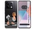 Funda Silicona Transparente para Xiaomi Redmi Note 13 Pro 5G diseño Avestruz Dibujos