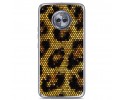 Funda Gel Tpu para Motorola Moto X4 Diseño Leopardo Dibujos