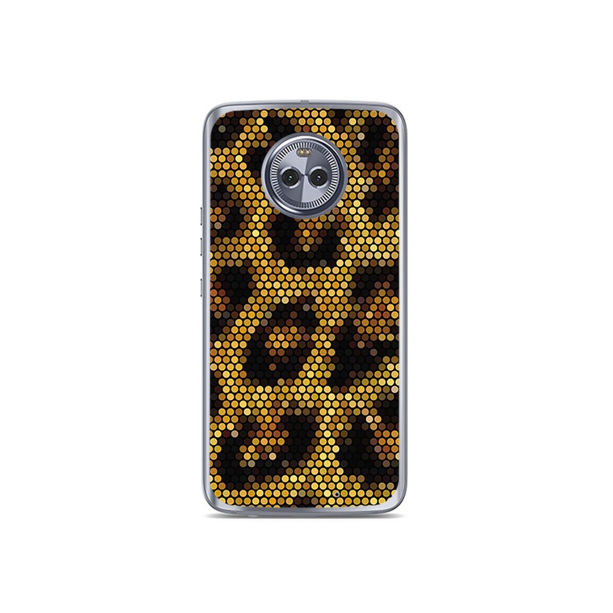 Funda Gel Tpu para Motorola Moto X4 Diseño Leopardo Dibujos