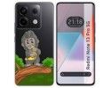 Funda Silicona Transparente para Xiaomi Redmi Note 13 Pro 5G diseño Mono Dibujos