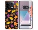 Funda Silicona Transparente para Xiaomi Redmi Note 13 Pro 5G diseño Otoño Dibujos