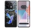 Funda Silicona Transparente para Xiaomi Redmi Note 13 Pro 5G diseño Plumas Dibujos