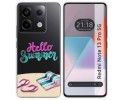Funda Silicona Transparente para Xiaomi Redmi Note 13 Pro 5G diseño Summer Dibujos