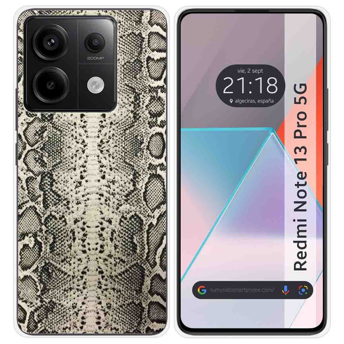 Funda Silicona para Xiaomi Redmi Note 13 Pro 5G diseño Animal 01 Dibujos