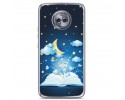 Funda Gel Tpu para Motorola Moto X4 Diseño Libro Cuentos Dibujos