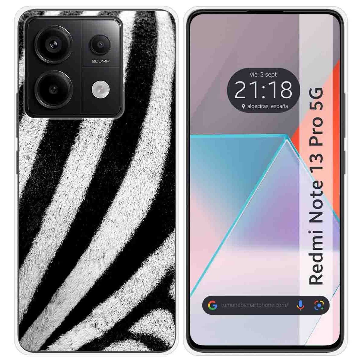 Funda Silicona para Xiaomi Redmi Note 13 Pro 5G diseño Animal 02 Dibujos