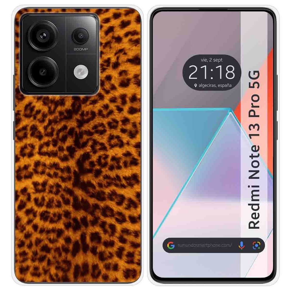 Funda Silicona para Xiaomi Redmi Note 13 Pro 5G diseño Animal 03 Dibujos
