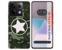 Funda Silicona para Xiaomi Redmi Note 13 Pro 5G diseño Camuflaje 01 Dibujos