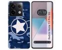 Funda Silicona para Xiaomi Redmi Note 13 Pro 5G diseño Camuflaje 03 Dibujos