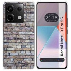 Funda Silicona para Xiaomi Redmi Note 13 Pro 5G diseño Ladrillo 02 Dibujos