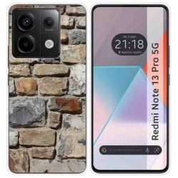 Funda Silicona para Xiaomi Redmi Note 13 Pro 5G diseño Ladrillo 03 Dibujos