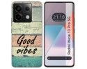 Funda Silicona para Xiaomi Redmi Note 13 Pro 5G diseño Madera 01 Dibujos