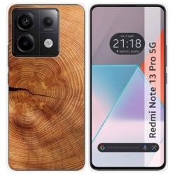Funda Silicona para Xiaomi Redmi Note 13 Pro 5G diseño Madera 04 Dibujos