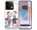 Funda Silicona para Xiaomi Redmi Note 13 Pro 5G diseño Café Dibujos
